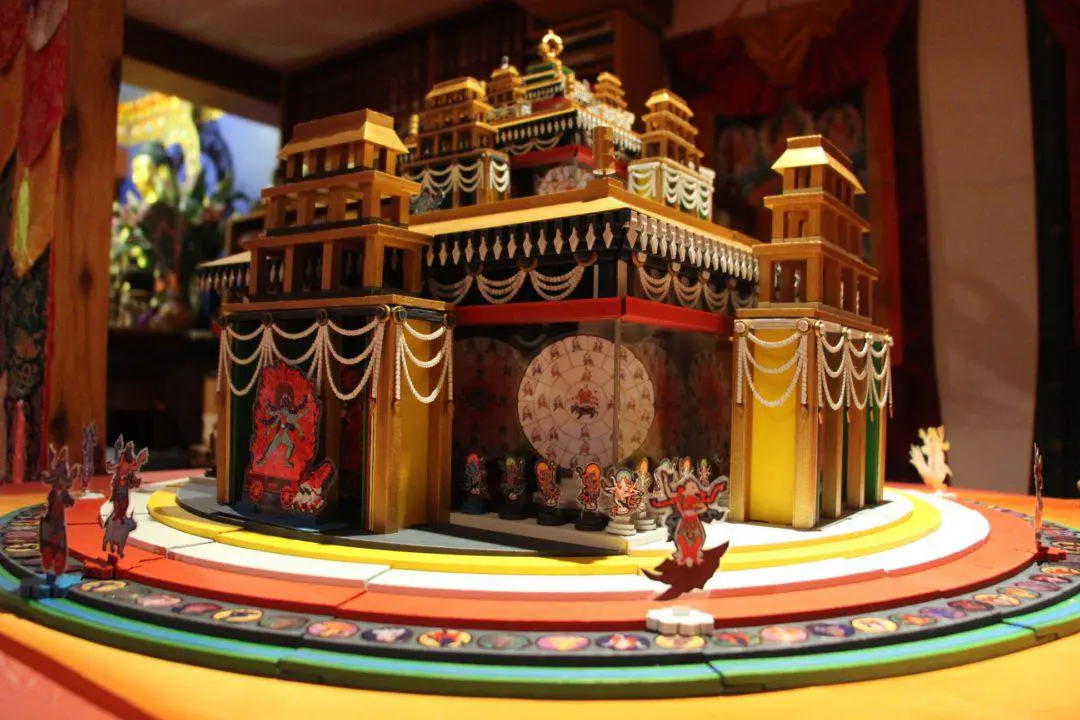 3D Kalachakra mandala