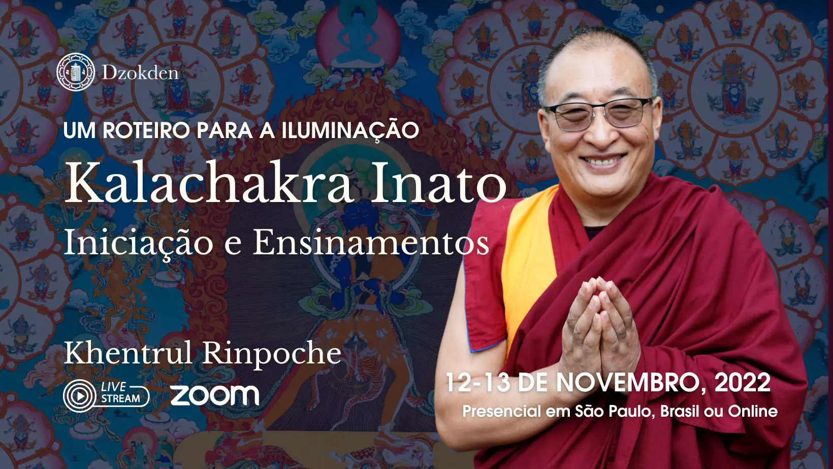 Innate Kalachakra Empowerment & Teachings with Khentrul Rinpoche