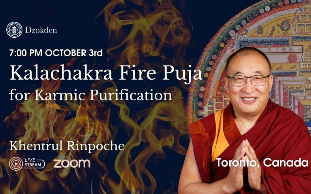 Kalachakra Fire Puja for Karmic Purification with Khentrul Rinpoche