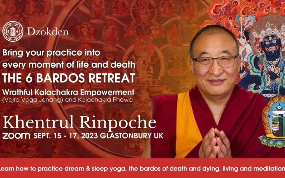 Online and In-Person: The Six Bardos with Kalachakra Phowa Transmission and Wrathful Kalachakra Empowerment (Vajra Vega Jenang) (Asia)
