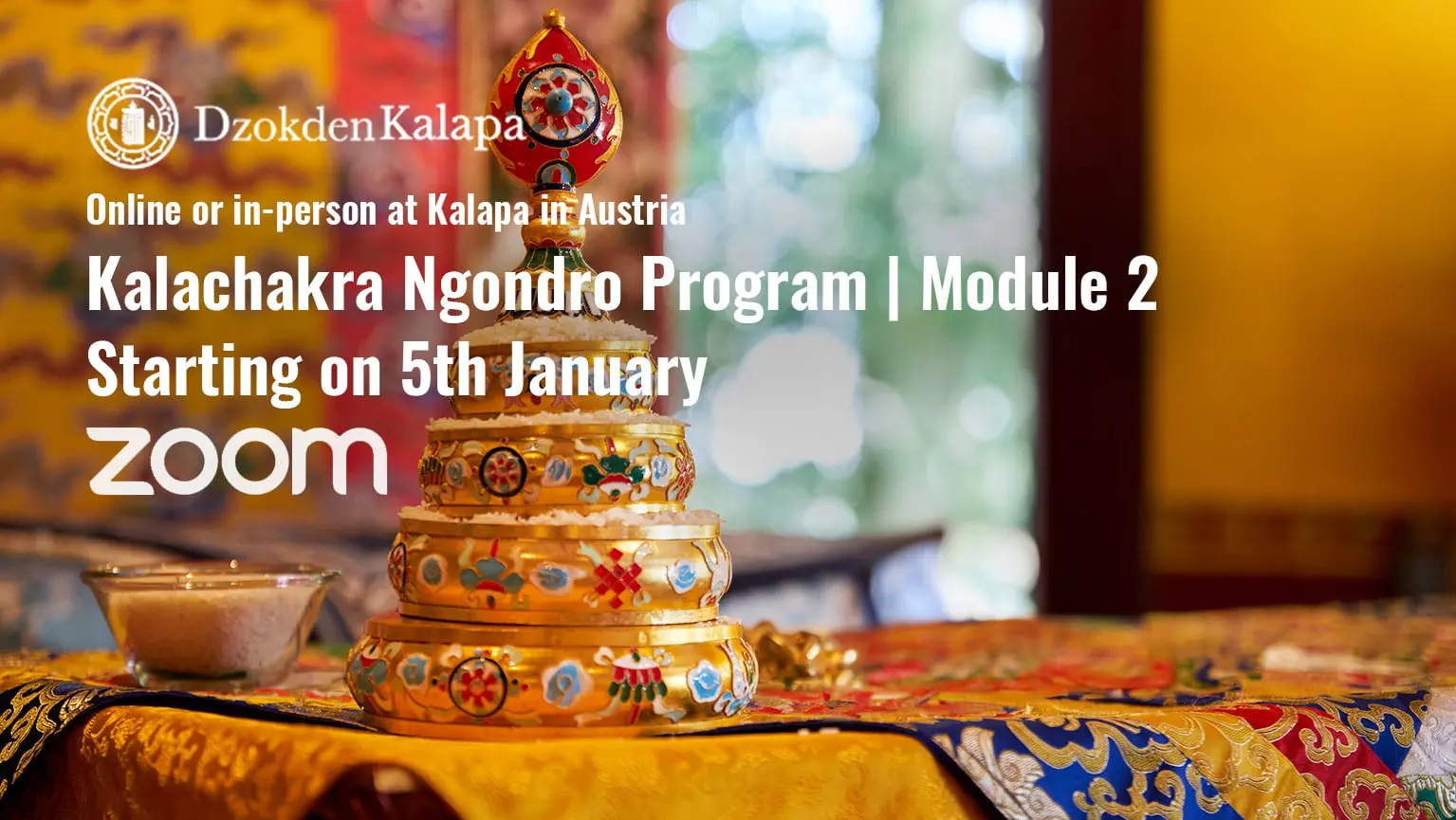 Kalachakra Ngondro Program | MODULE 2: Connecting with the Jonang-Kalachakra Lineage