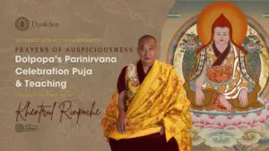 Dolpopa’s Parinirvana Day Celebration