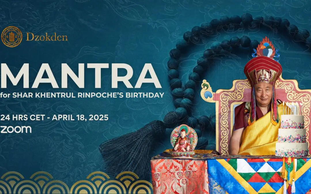 24 Hour Mantra Accumulation for Khentrul Rinpoche’s Birthday