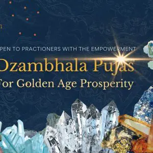 White Dzambhala Pujas for Golden Age Prosperity