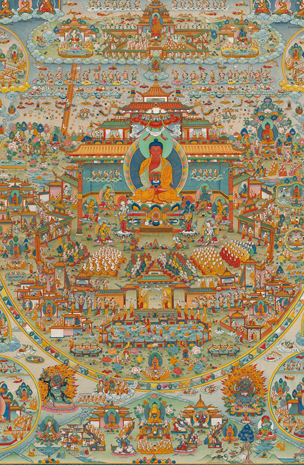 amitabha-pureland-lama-lutrin Jetsun Taranatha