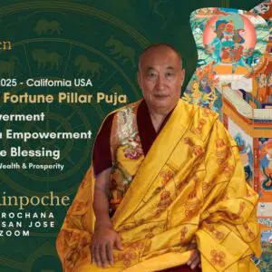 Drolmi Kazug Fortune Pillar Puja - 21 Tara and Red Vaisravana Empowerments with Khentrul Rinpoche