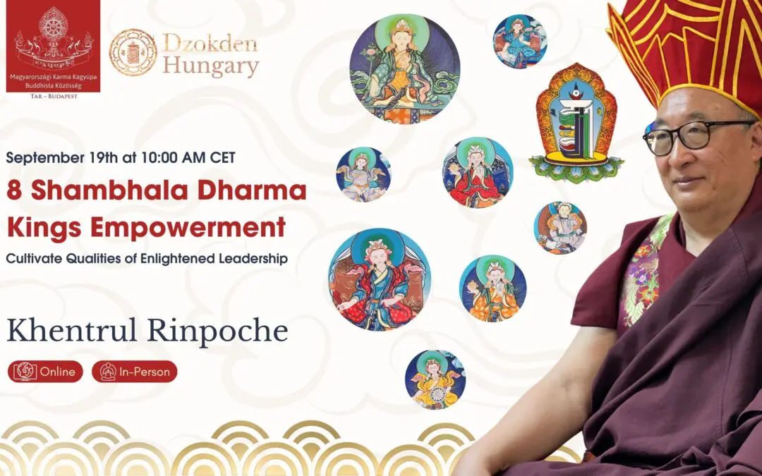 2026 8 Shambhala Dharma Kings Empowerment