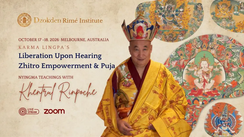 2026 Zhitro Hearing Liberation Empowerment and Puja