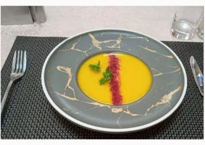a bowl of soup