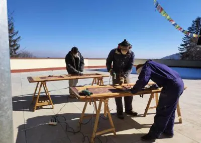 Volunteers are joining forces to restore the temple’s arts, crafts, and decorations
