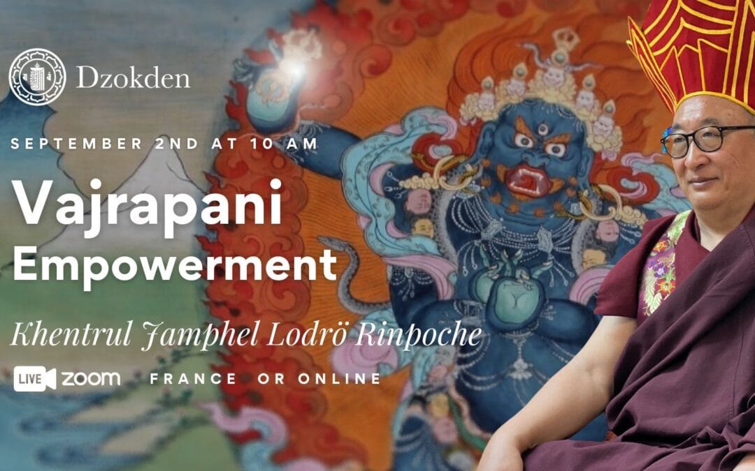 France 2023 Initiation de Vajrapani