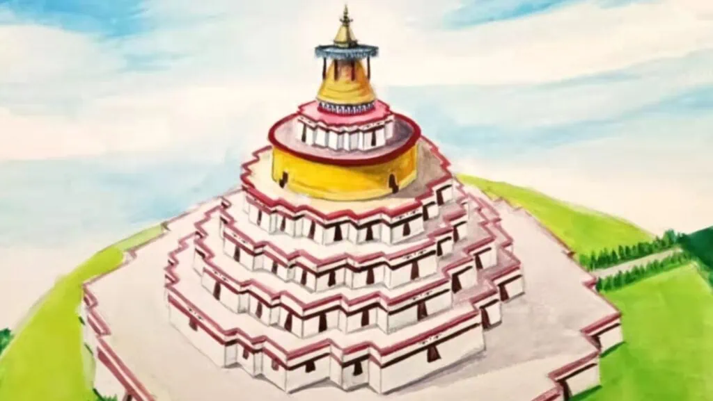 Dolpopa Seeing Liberation Stupa of 100,000 Buddhas
