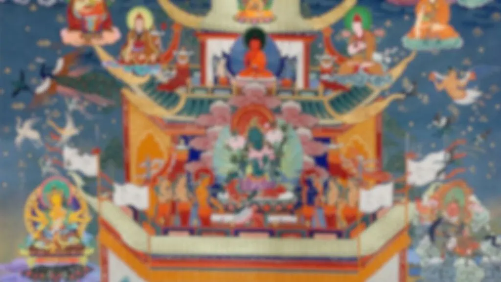 Hand-Painted Drolmi Kazug Fortune Palace 