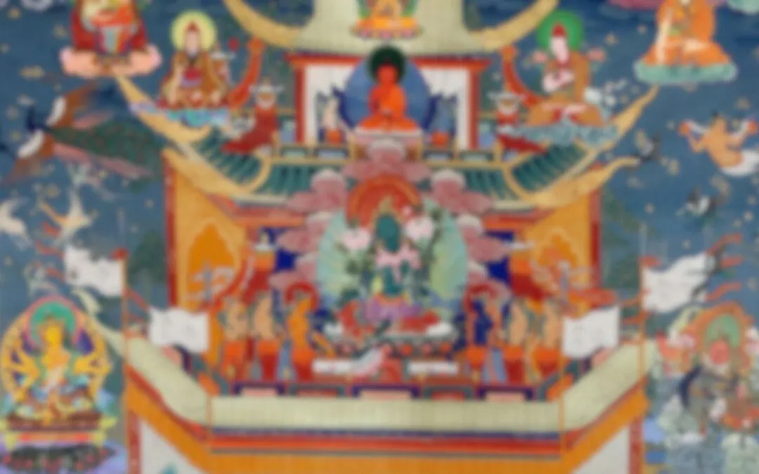 Hand-Painted Drolmi Kazug Fortune Palace 