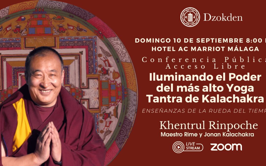 Free Public Talk: Illuminating the the Power of Kalachakra Highest Yoga Tantra – the Wheel of Time Teachings