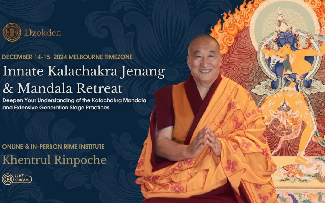 2024 Jenang de Kalachakra Inné et Retraite du Mandala de Kalachakra (étape de génération)