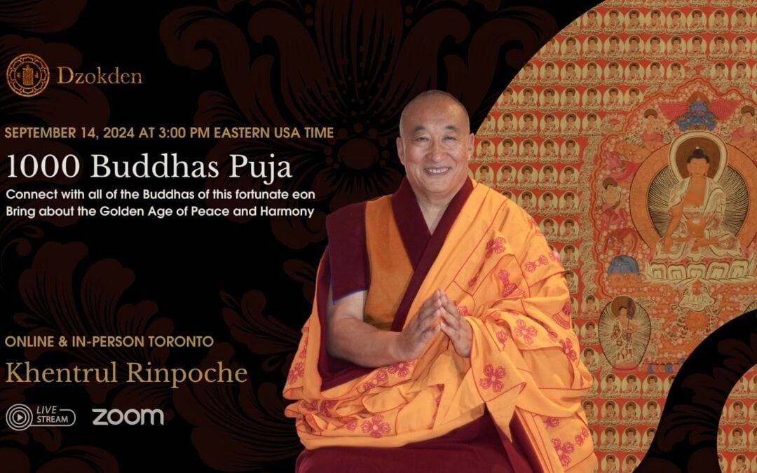 2024 1000 Buddhas Puja: Bring about the Golden Age of Peace and Harmony